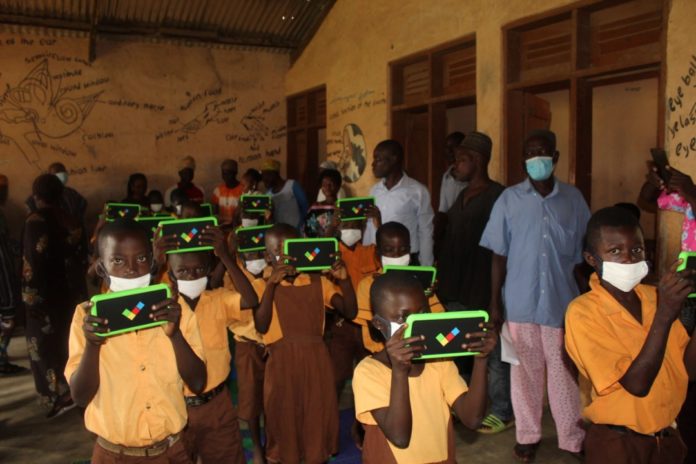 AFRIKIDS DONATES TABLETS TO BASIC SCHOOLS IN TALSENSI DISTRICT AS PART OF NOVEL DIGITALIZATION PROJECT AFRIKIDS DONATES TABLETS TO BASIC SCHOOLS IN TALSENSI DISTRICT AS PART OF NOVEL DIGITALIZATION PROJECT