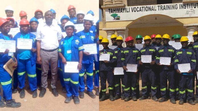 GRADUANDS OF THE CADINAL NAMDINI YOUTH PROGRAM