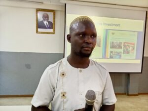 Executive Director, Rise-Ghana addressing participants