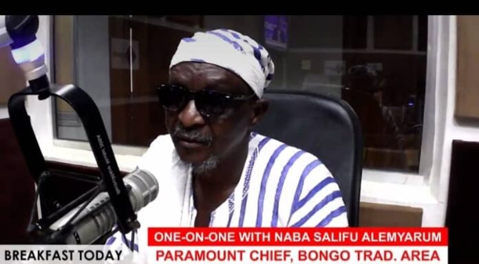 NABA BABA SALIFU ALEMYARUM - PARAMOUNT CHIEF, BONGO.