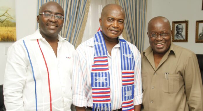 DR MAHAMUDU BAWUMIA, STEPHEN NTIM, PRESIDENT NANA AKUFO ADDO