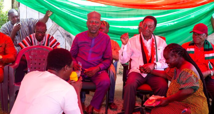DR. KWABENA DUFFUOR CAMPAIGNING