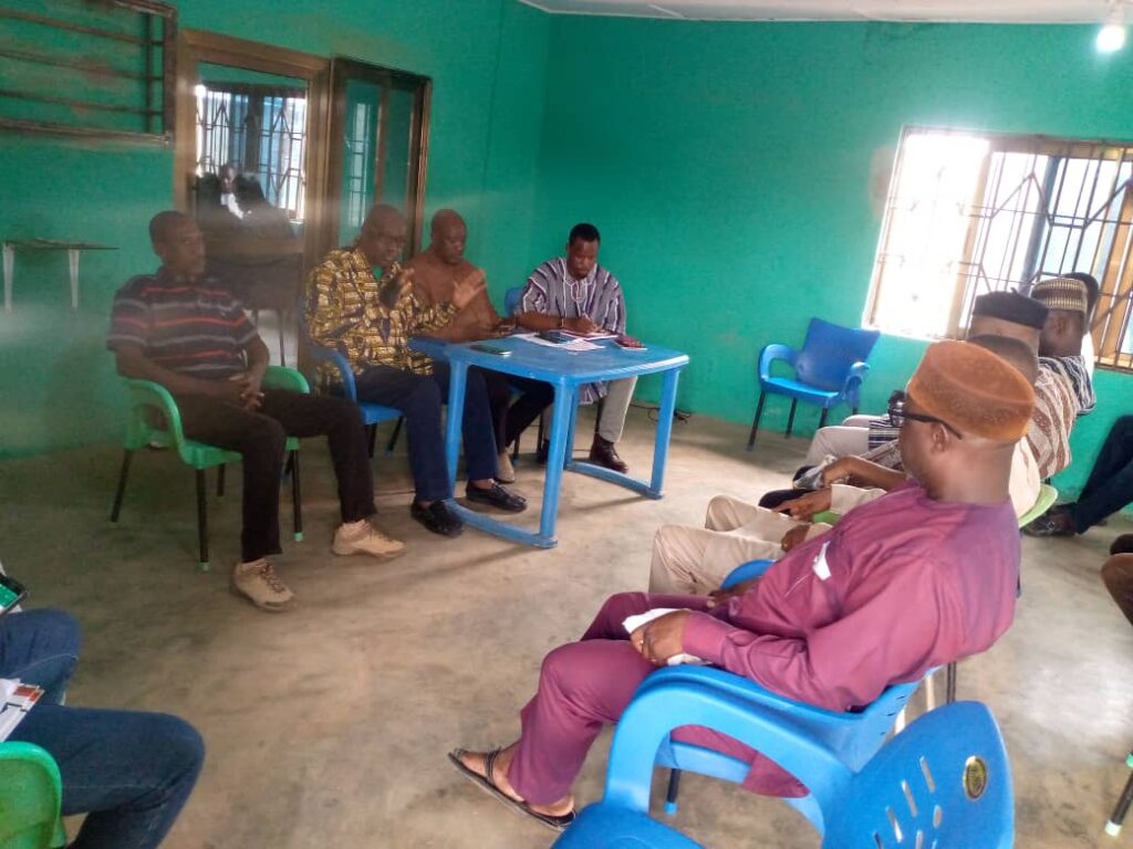 B.T Baba engaging NDC Parliamentary Aspirants, Talensi