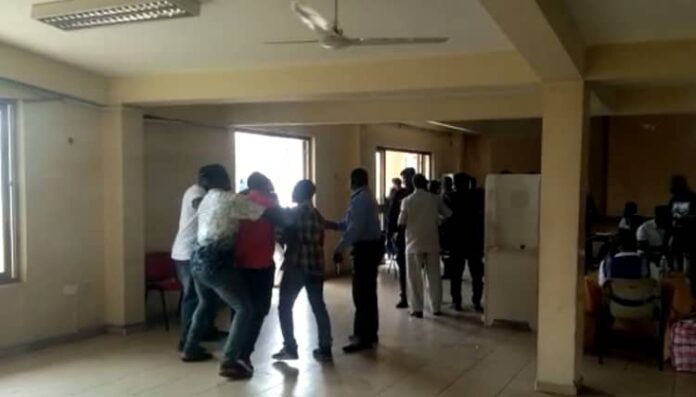 NDC PRIMARIES SCUFFLE