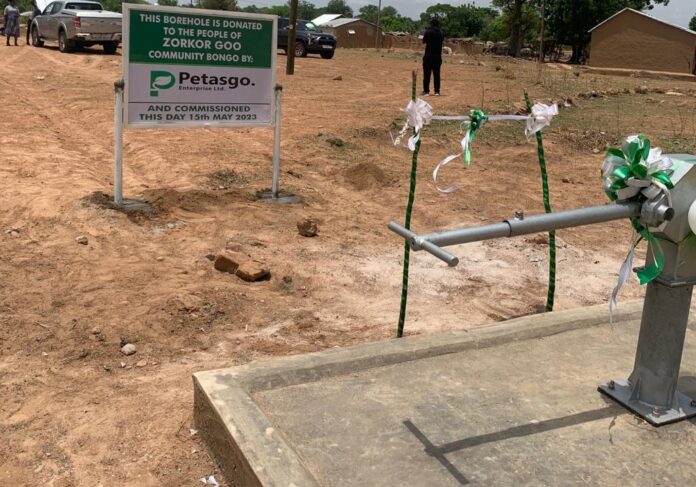 PETASGO ENTERPRISE COMMISSIONS BOREHOLES