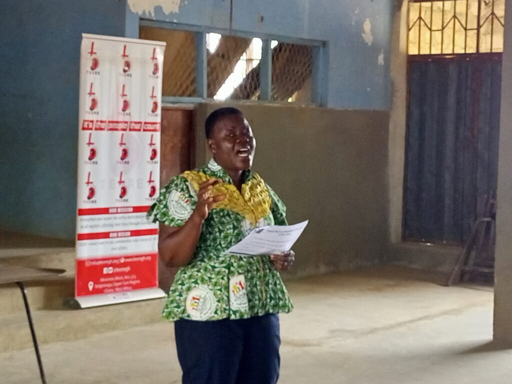 Bongo District NCCE Dir. engaging Assembly Members