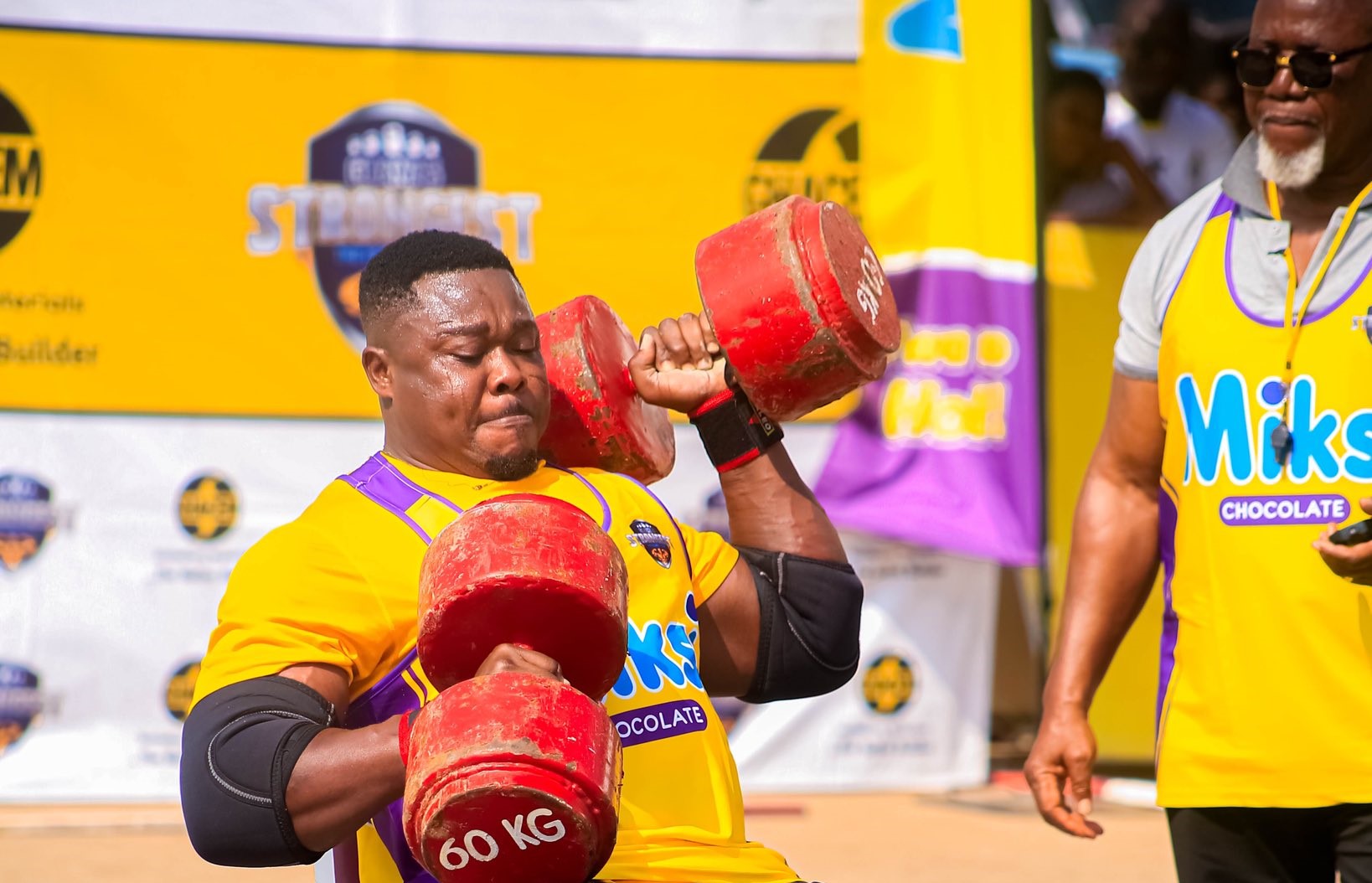 2023 Ghana's Strongest: Ghanaian Godfred Akolbila Wins Contest