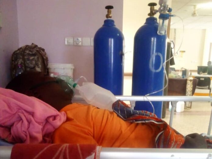 Gilbert Ayine was placed on oxygen at the Upper East Regional Hospital till demise yesterday