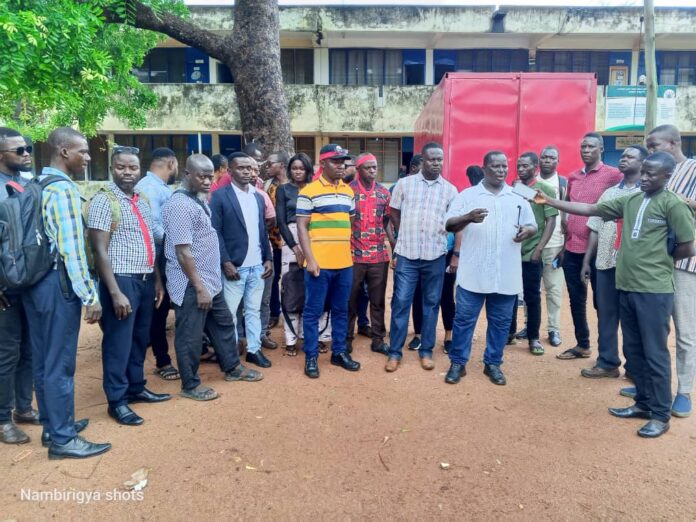 The aggrieved teachers numbering about 40 have petitioned the Education Directorate for the third time demanding the removal of the headmistress of the school The aggrieved teachers numbering about 40 have petitioned the Education Directorate for the third time demanding the removal of the headmistress of the school