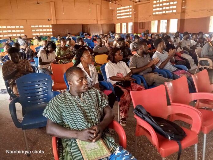 YOUTH IN BOLGA AT THE TRAINING