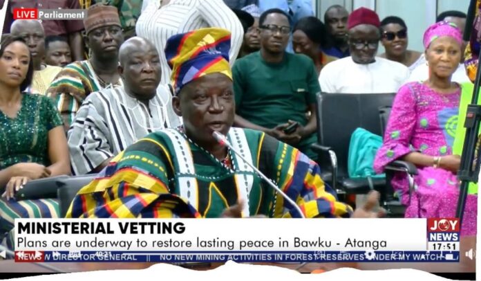 Donatus Akamugri appears before Appointments Committee of Parliament on January 27, 2025