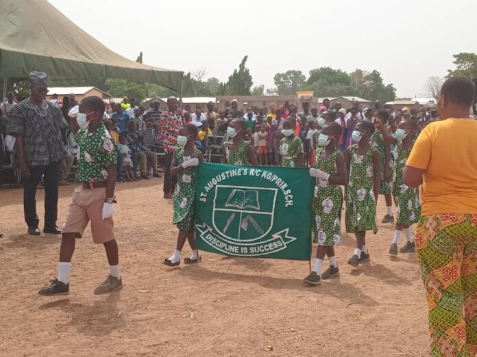 Learners march at Independence Day parade in Bongo Learners march at Independence Day parade in Bongo