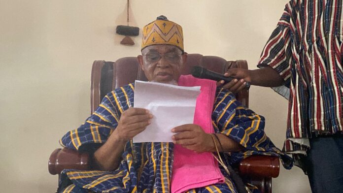 The Paramount Chief of the Talensi Traditional Area, Tongraan Kugbilsong Nanlebegtang