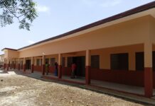 Builsa South: Dr. Apaak commissions six-unit classroom block, donates desks, motorbikes to boost education