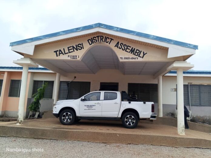 VEHICLE PRESENTED TO TALENSI ASSEMBLY BY EARL