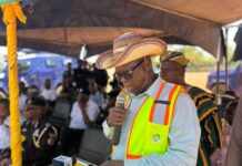 UE Reg Min. praises President Mahama as he cuts sod for 24-Hour Market in Binduri