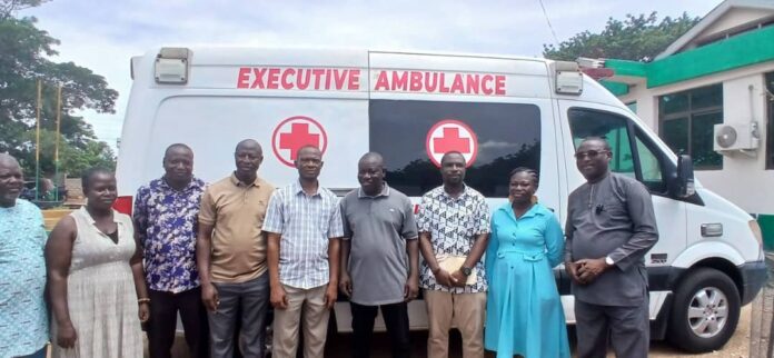AMBULANCE BOUGHT BY ADONGO FOR BOLGATANGA CENTRAL